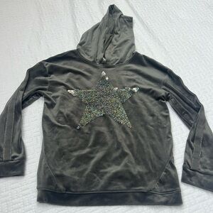 Girls gray hoodie